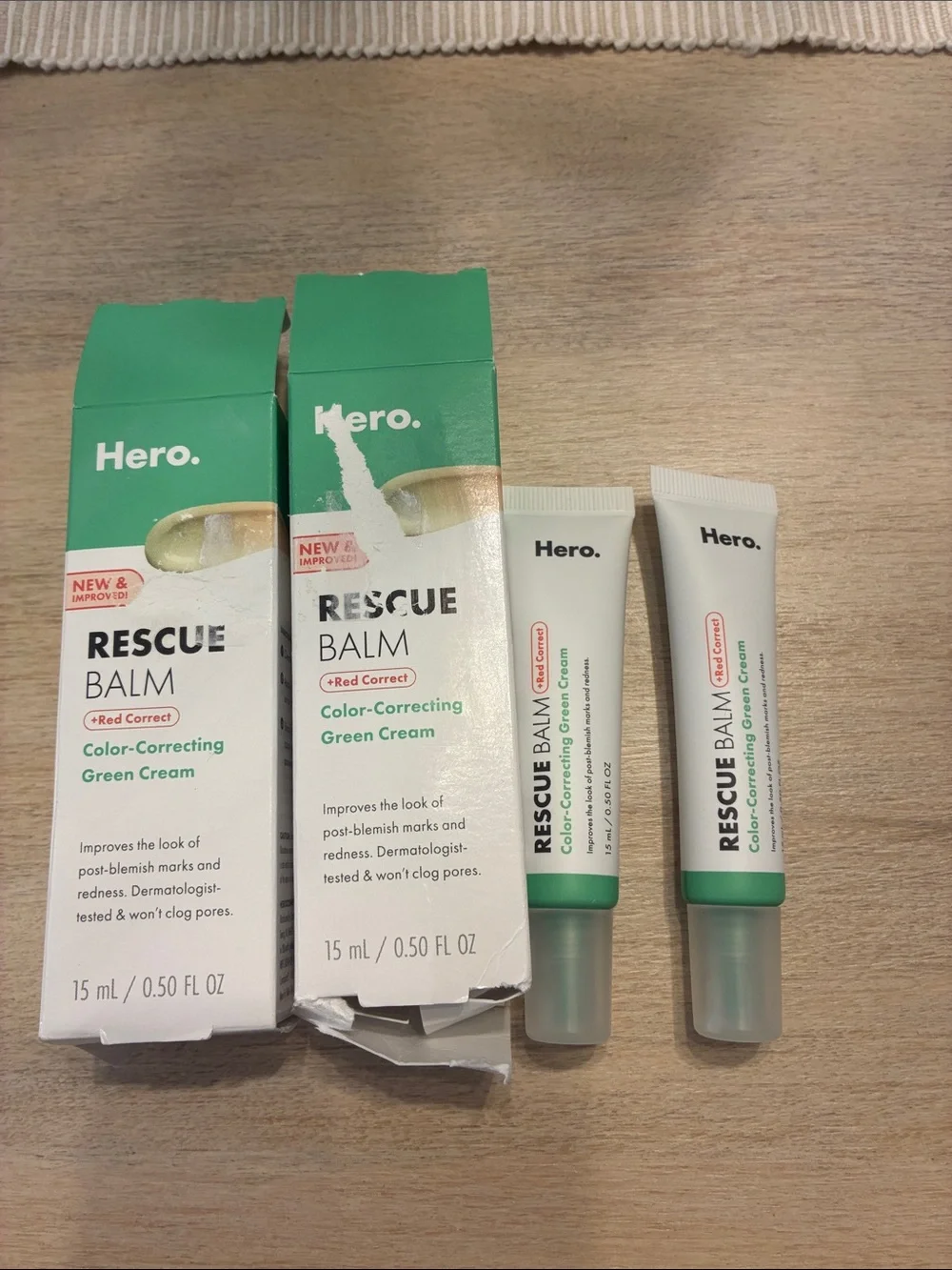 Hero Rescue Balm Red Correct •Bundle of 2•